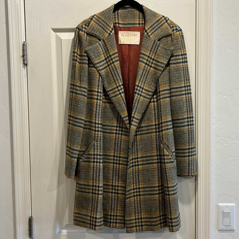 Vintage Pendleton wool coat